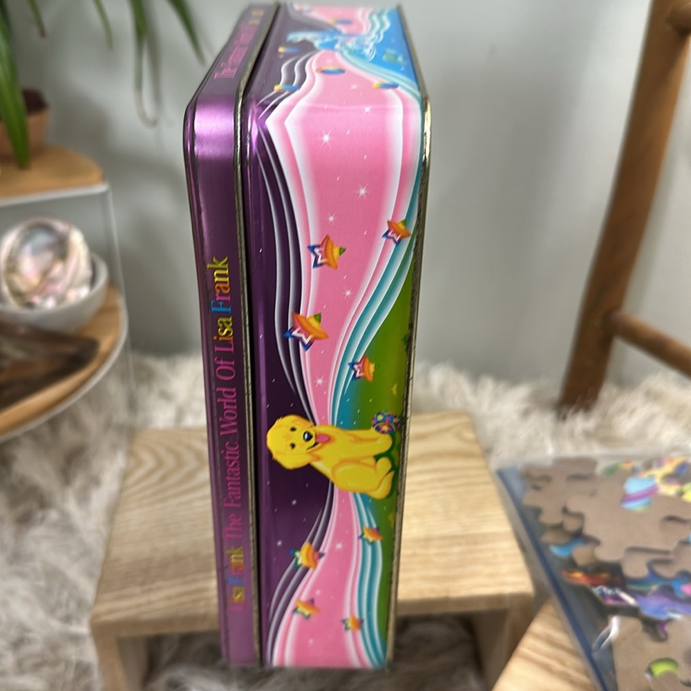 Lisa Frank Vtg 90s Vintage Lisa Frank Collectible Puzzle Tin *SEE DESCRIPTION - Picture 5 of 17